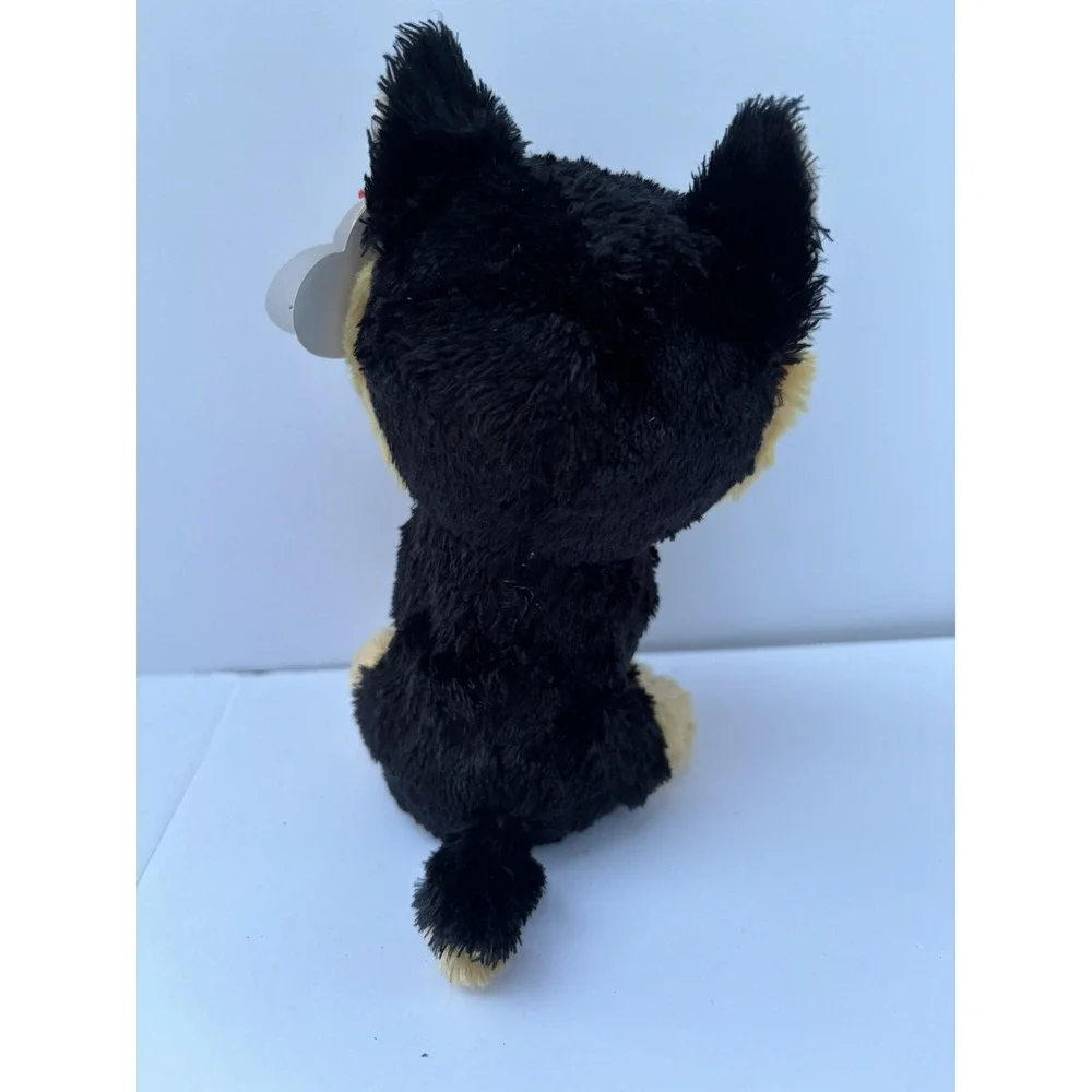 TY Beanie Boo SPIRIT the German Shepher dog‎ Toy Glitter Eyes 6